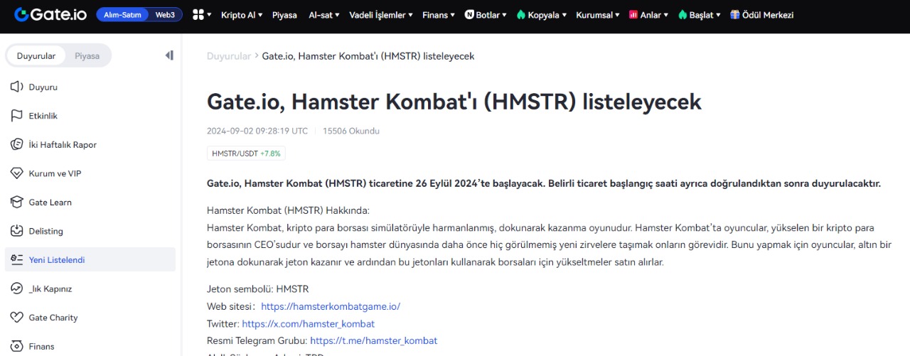 hamster coin gate. io gate io hamster kombat