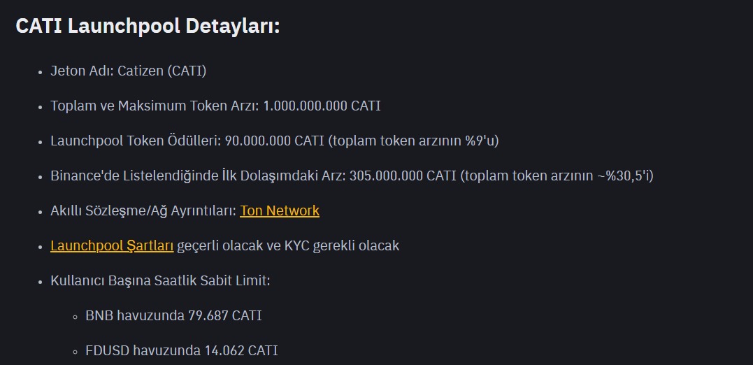 binance catizen cati 