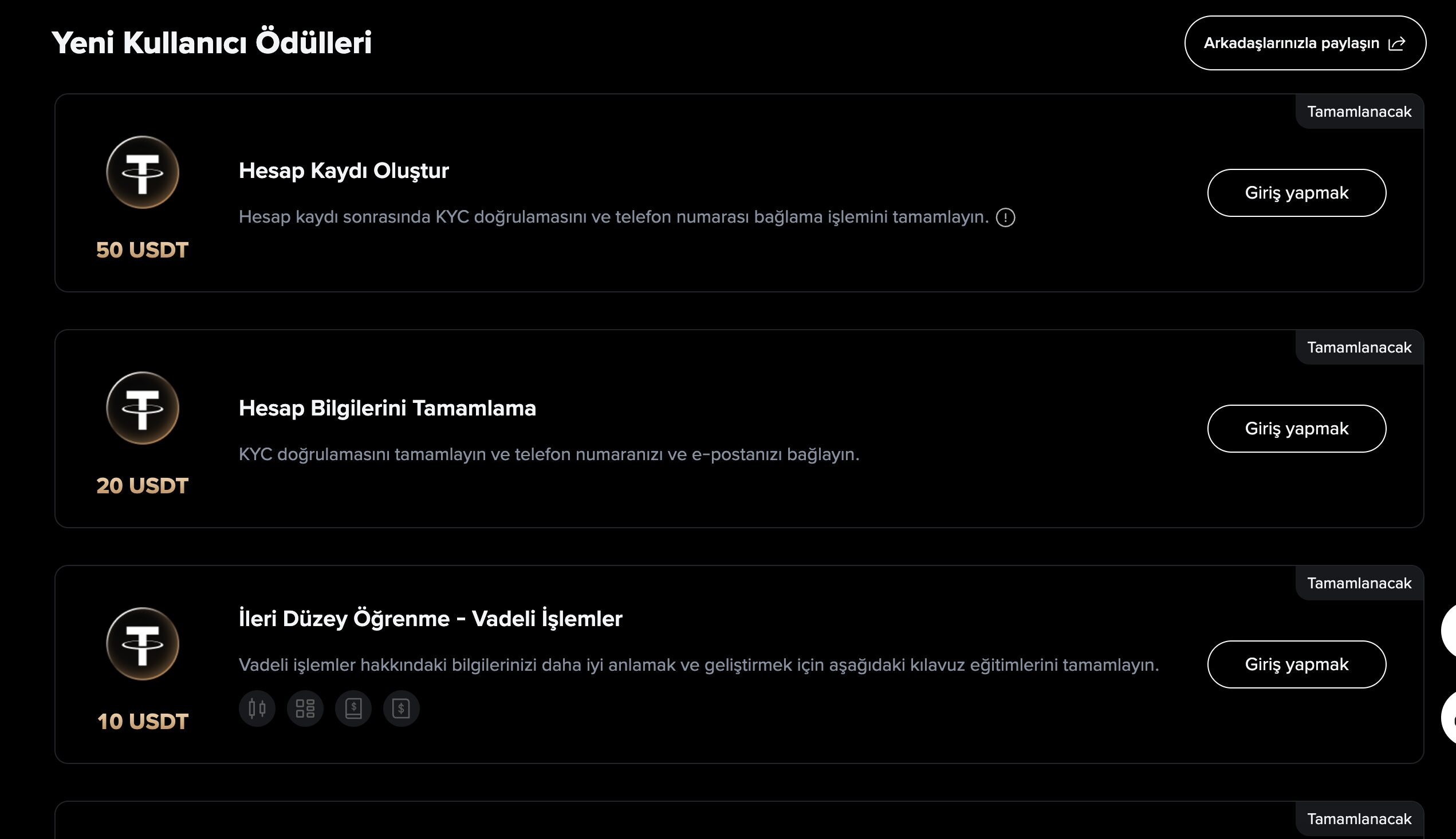kcex yeni kullanıcı bonusu airdrop ödülleri