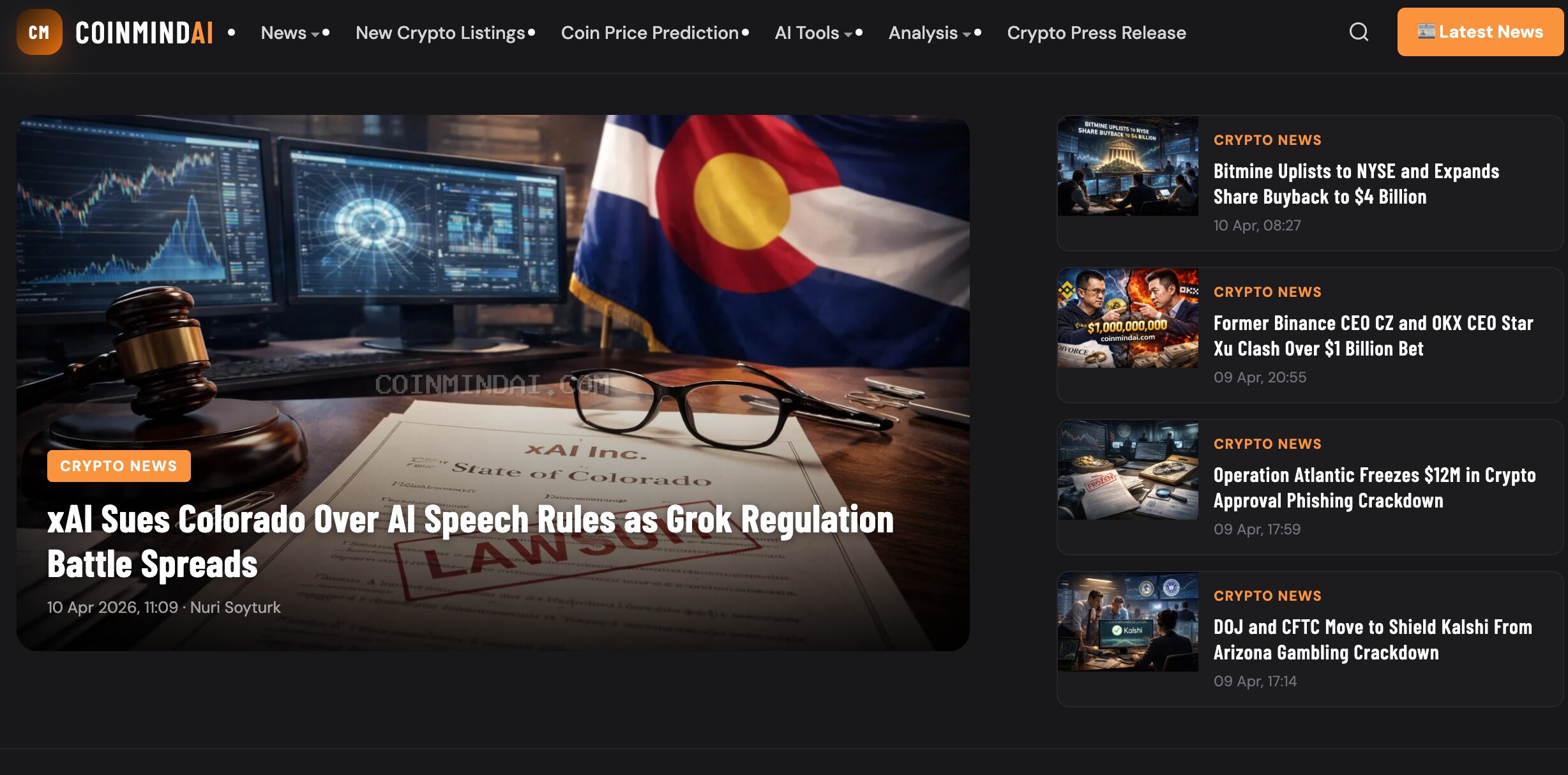 coinmindai crypto news altcoin news markets news analysis