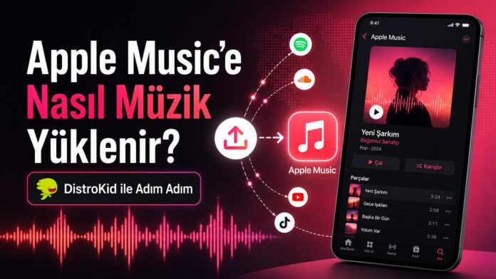 apple music müzik yükleme