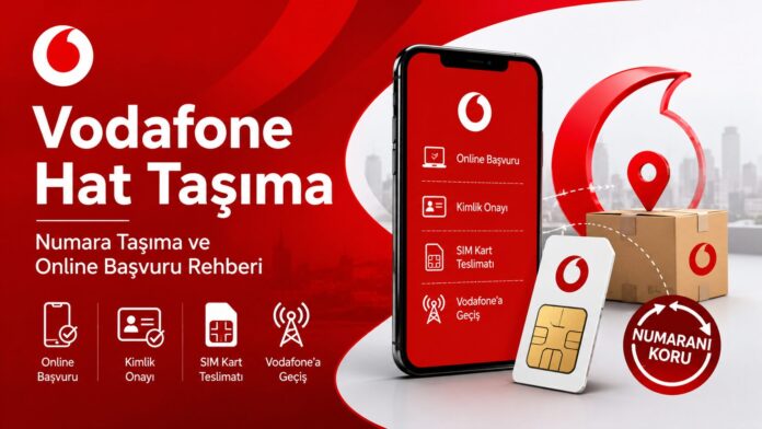 Vodafone hat taşıma online başvuru, SIM kart teslimatı ve numara taşıma rehberi